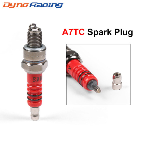 Cross-border hot selling motorcycle spark plug A7TC suitable for GY6 50cc-150cc four-stroke scooter