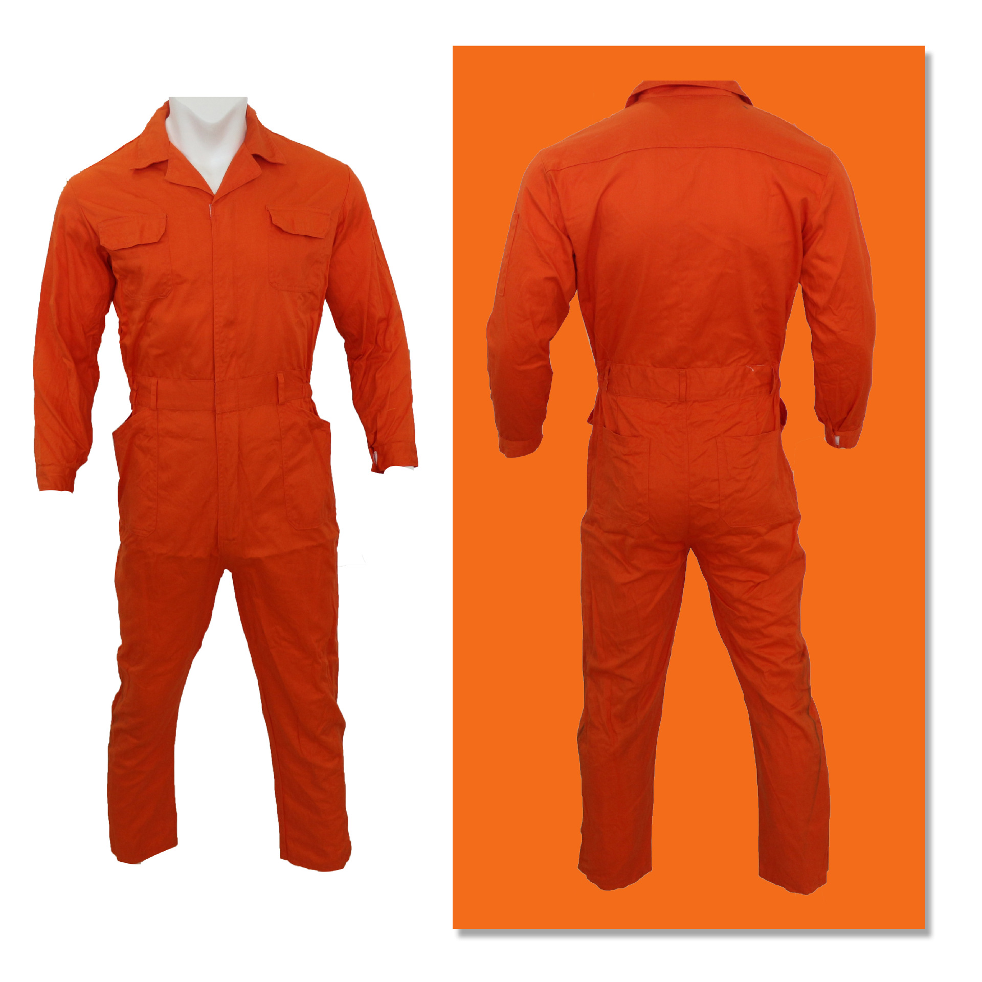 新款PRO-SA001# 连体涤棉工作服春秋长袖劳保套服工人连体工作服