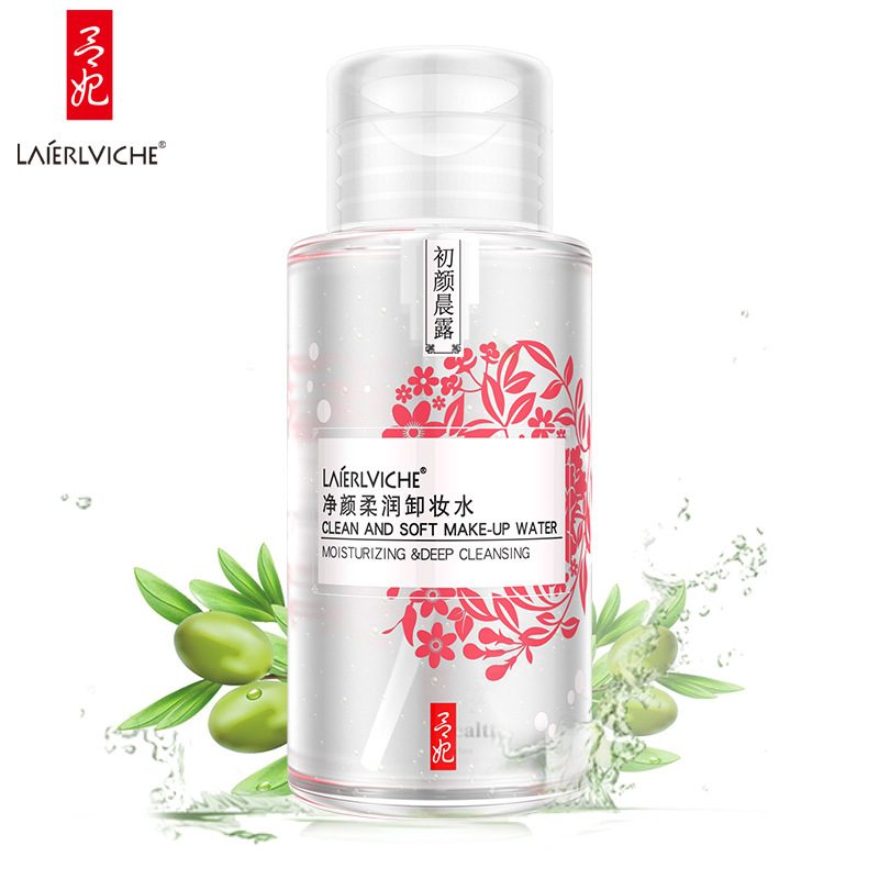 LVFEI无酒精卸妆水300ml脸部温和清洁眼部眼唇卸妆液乳学生按压瓶|ms