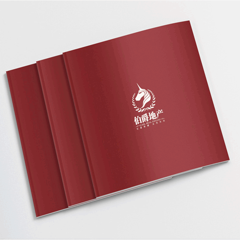 厂家定制印刷企业宣传册广告公司介绍传单图册说明书精装彩印定做