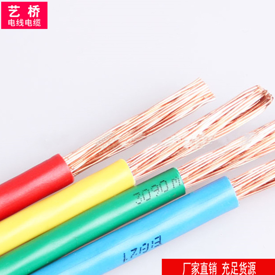 厂家让利直销照明用线 BVR 1.5平方电线 多股软线 家用电线