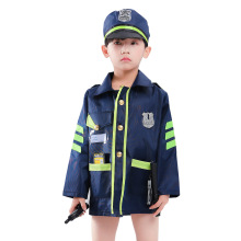 万圣节服装儿童警察服幼儿园小交警角色扮演职业制服cosplay套装