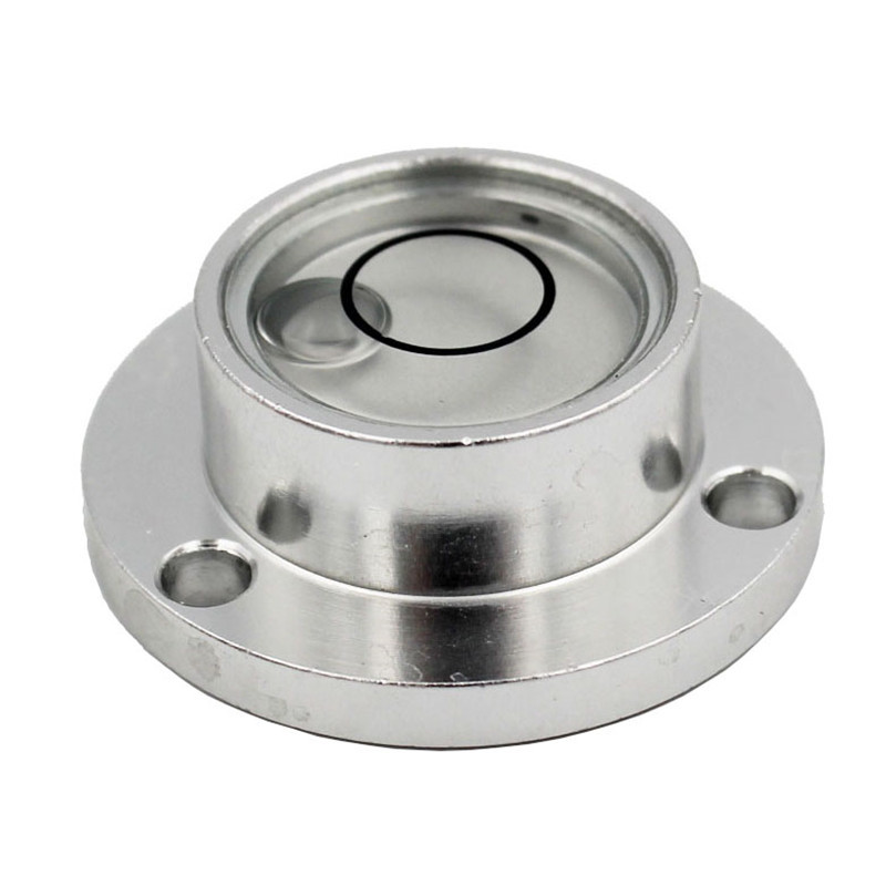 迷小型牛眼水准仪气泡水平仪金属圆形万向水准器迷你水平珠