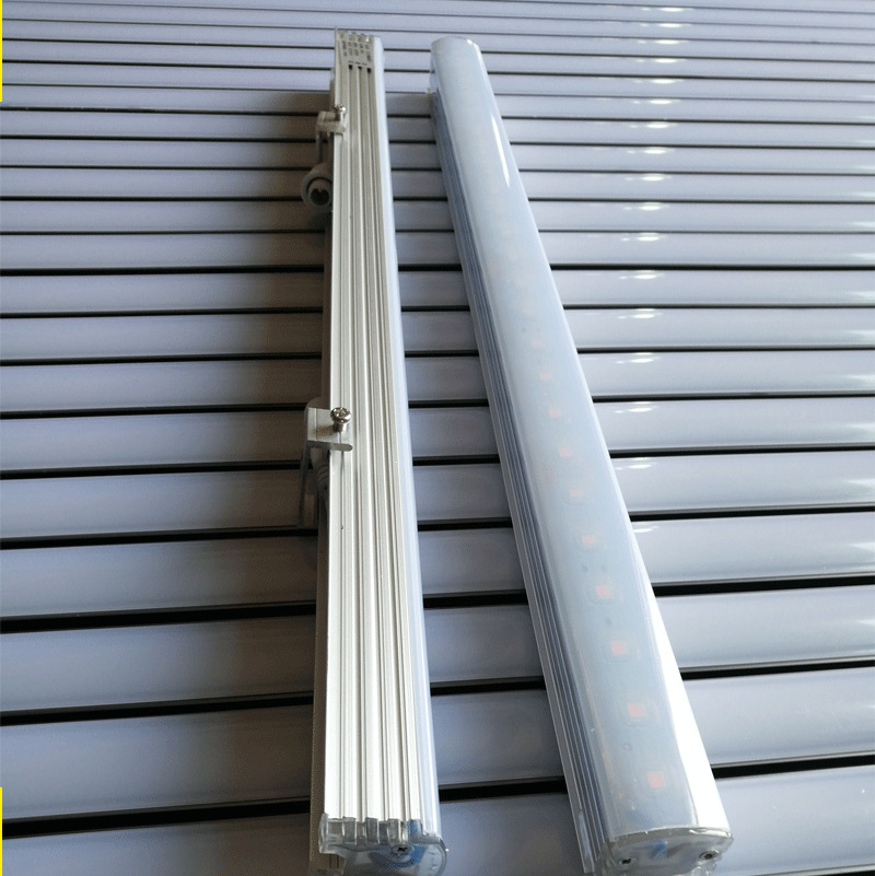 现货led护栏管无缝对接发光灯条硬灯条8段全彩16段数码管屏线条灯