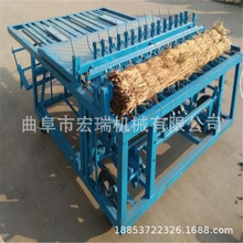 草帘子机器家庭用大棚保温帘子编织机 小型稻草编织机1.5米