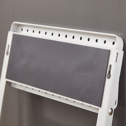 Cross-border folding Japanese-style multi-layer refrigerator rack wall hanging rack refrigerator side magnetic iron storage rack wholesale