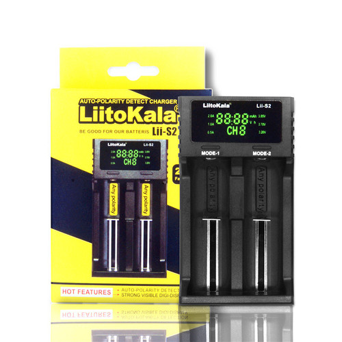 LiitoKala Lii-S4 lii-S2 S1 lii-S6 18650 Lithium Battery Charger Reversible Charging