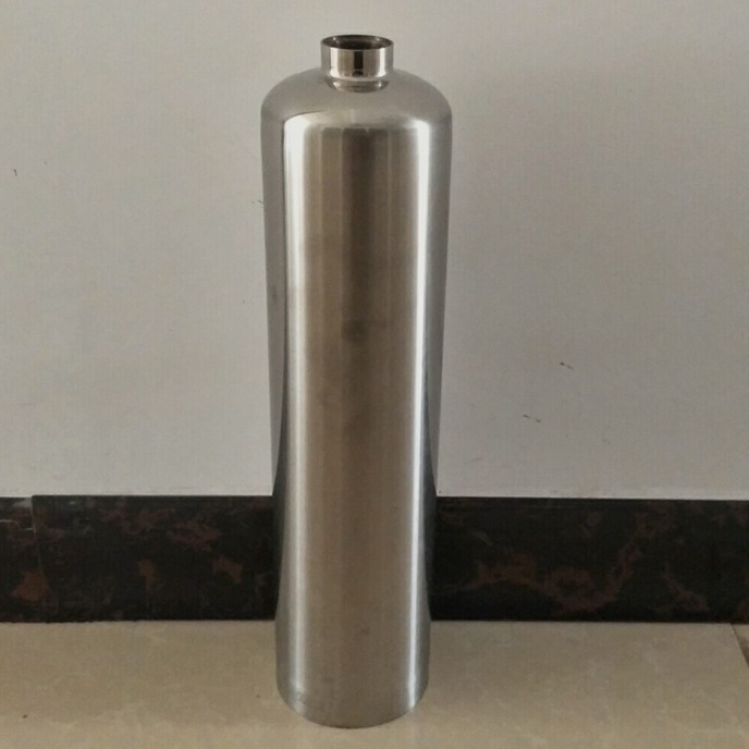 不锈钢灭火器筒体3LM底直径110  雷盾消防不同规格筒体