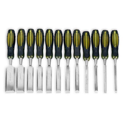 Through-the-heart handle woodworking chisel flat chisel flat chisel flat shovel chisel woodworking tool wood chisel carving set wood chisel