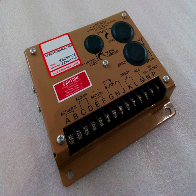 ESD5522E发电机组调速板 速度控制器 电子调速器