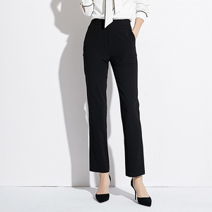 Slender Straight Cylinder Trousers All-round Professional Suit 
