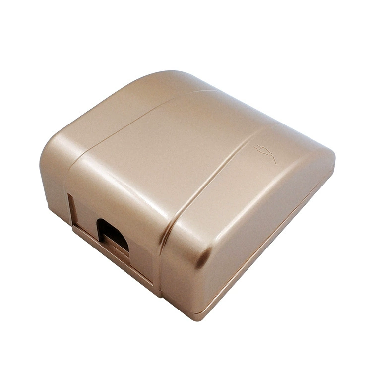 Self -selling Champagne Golden Splash Anti -Box 86 switch socket switch box Kitchen home improvement