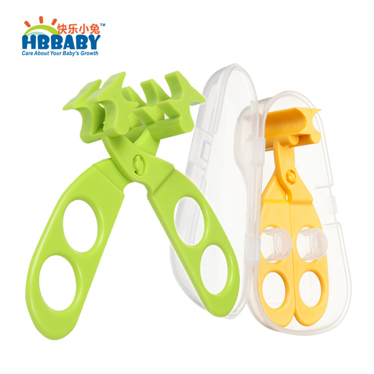 Baby Multifunctional Food Scissors with Storage Pp Box, Including Packaging, Portable Baby Food Tool