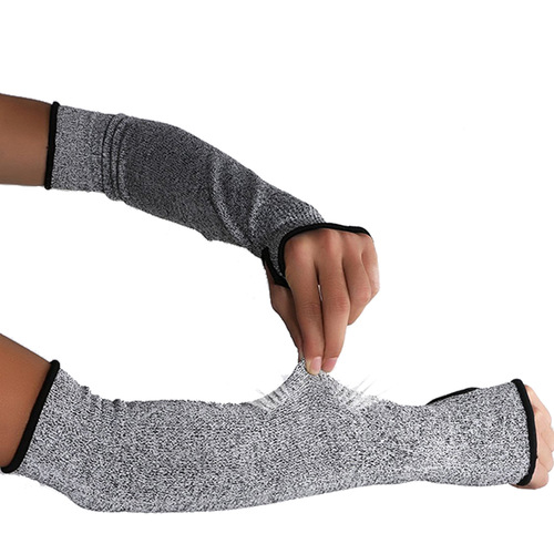 Factory-Direct Supply HPPE 5-Level Cut-Resistant Arm Guards Loose Fit Cut-Proof Sleeve Custom-Made Arm Protection