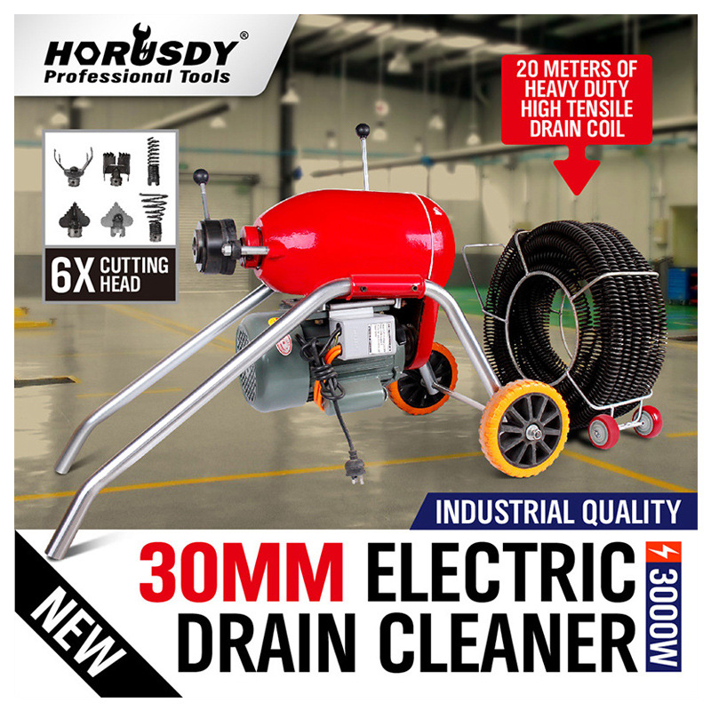 三千瓦铜线电机疏通器家用马桶管道下水道疏通器铜线电机