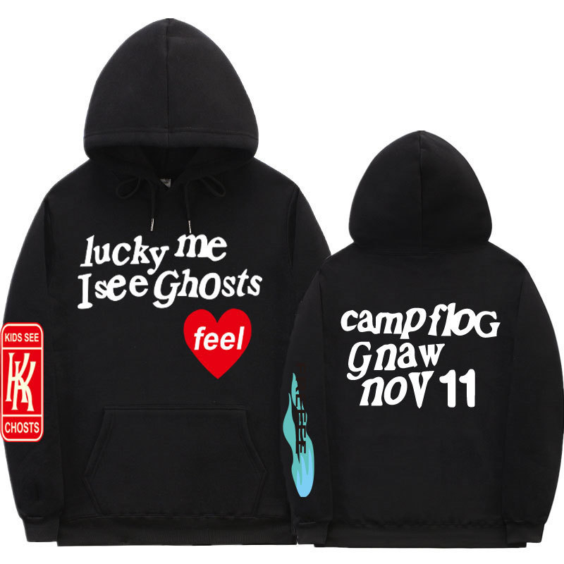 KANYE WEST侃爷专辑KIDS SEE GHOSTS FREEEE HOODIE 卫衣 帽衫