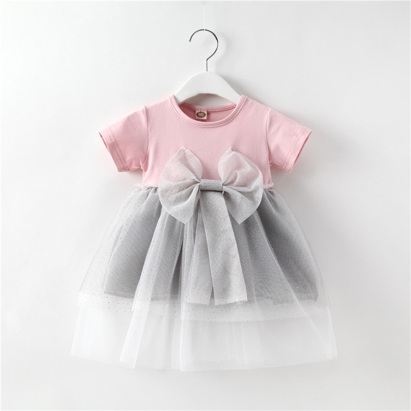 Girls' summer dress 2019 new little girl...