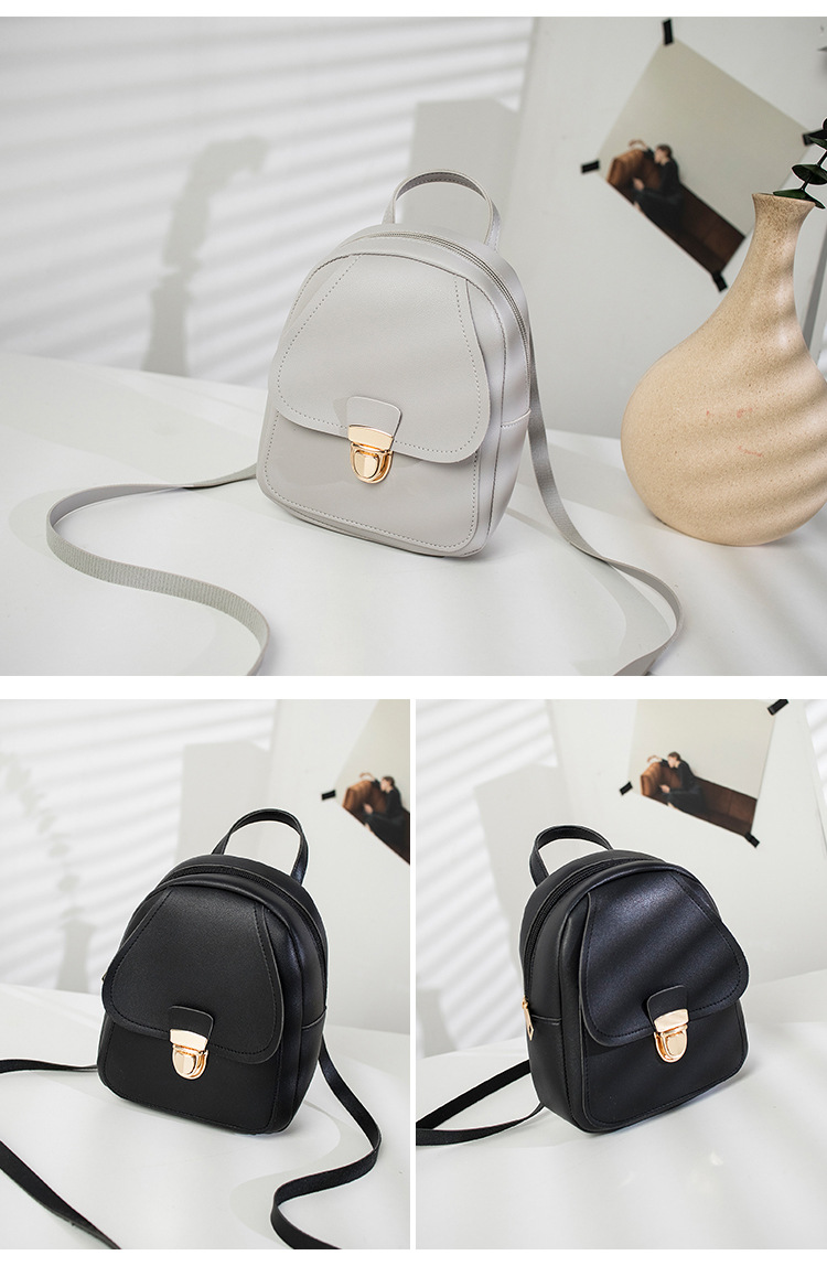 Women's Backpack Backpack Solid Color Daily Street Women's Backpack