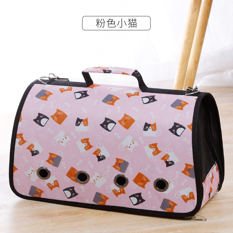 Bolsa de gato al aire libre portátil mochila espacio cápsula primavera y verano crossbody mochila perro gato jaula al aire libre llevar suministros