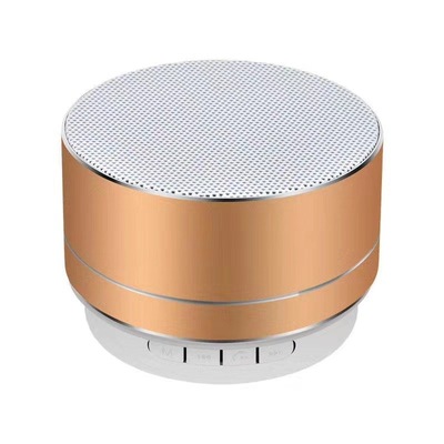 跨境A10小钢炮蓝牙音响手机电脑低音炮迷你无线礼品七彩蓝牙音箱