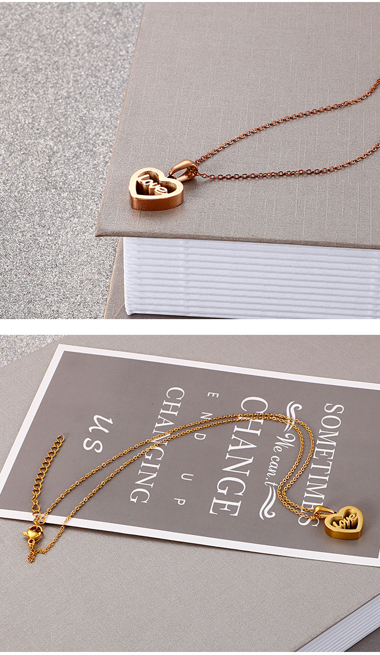 Wedding, Travel Occasion 304 Stainless Steel Material PVD Coated 18K Gold Plated Titanium Steel Korean Style Waterproof Non Tarnish Necklace