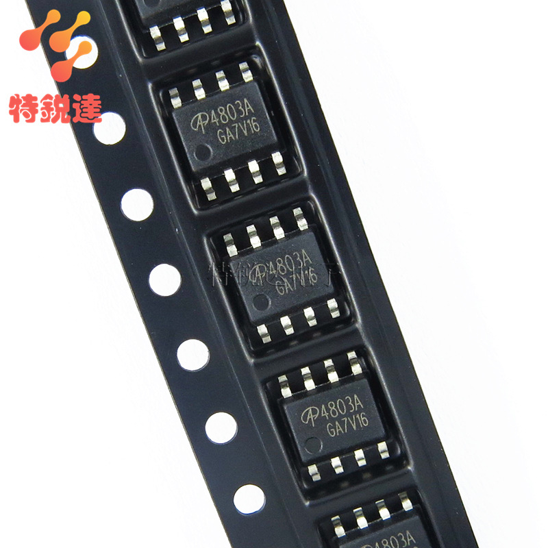AO4803A 丝印4803A SOP-8贴片 P沟道MOS场效应管 AOS/美国万代