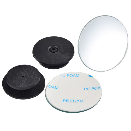 Car rearview mirror small round mirror backup god assistant front and rear wheel blind area blind spot 360 degree reflective wide angle mirror