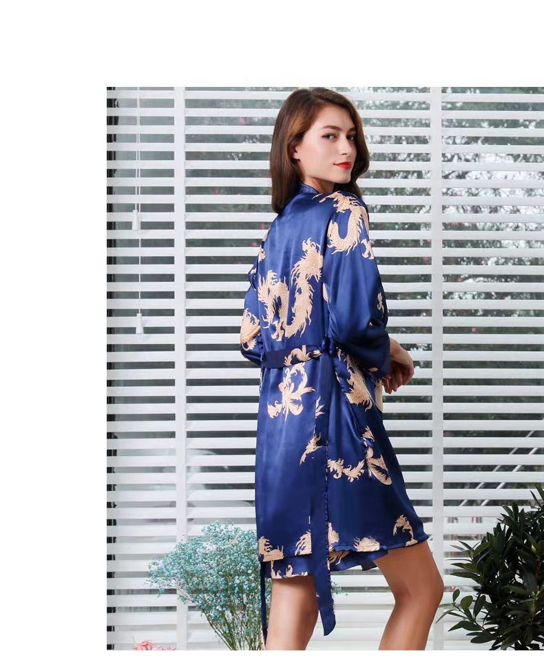 睡袍男, 睡袍女,情侣睡袍,情侣浴袍,外贸睡袍,丝绸睡袍,仿