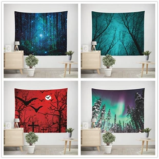 (Cross-border trading), starry sky, tapestry, wish