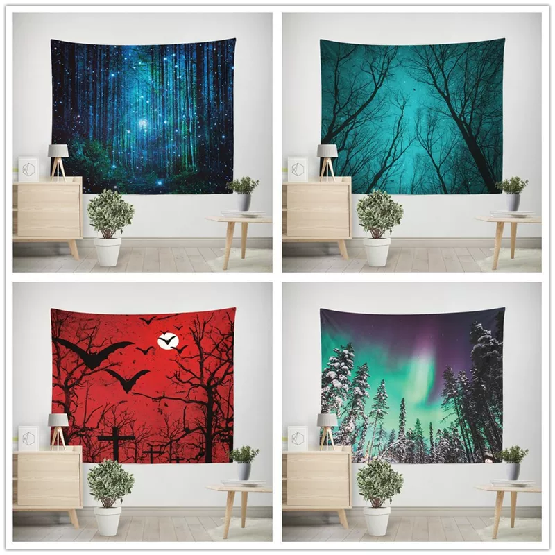 (Cross-border trading), starry sky, tapestry, wish