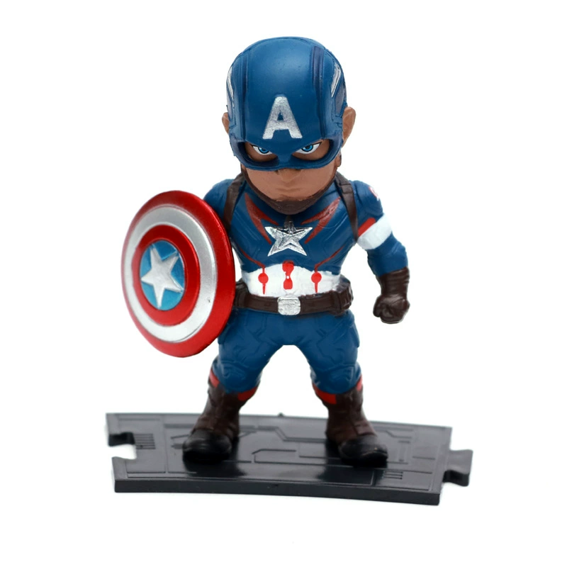 Мстители, минифигурка, кукла, Marvel, Железный человек, Капитан Америка
