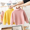 children sweater Base coat Children men and women baby Winter clothes new pattern High collar mink Sweater Western style