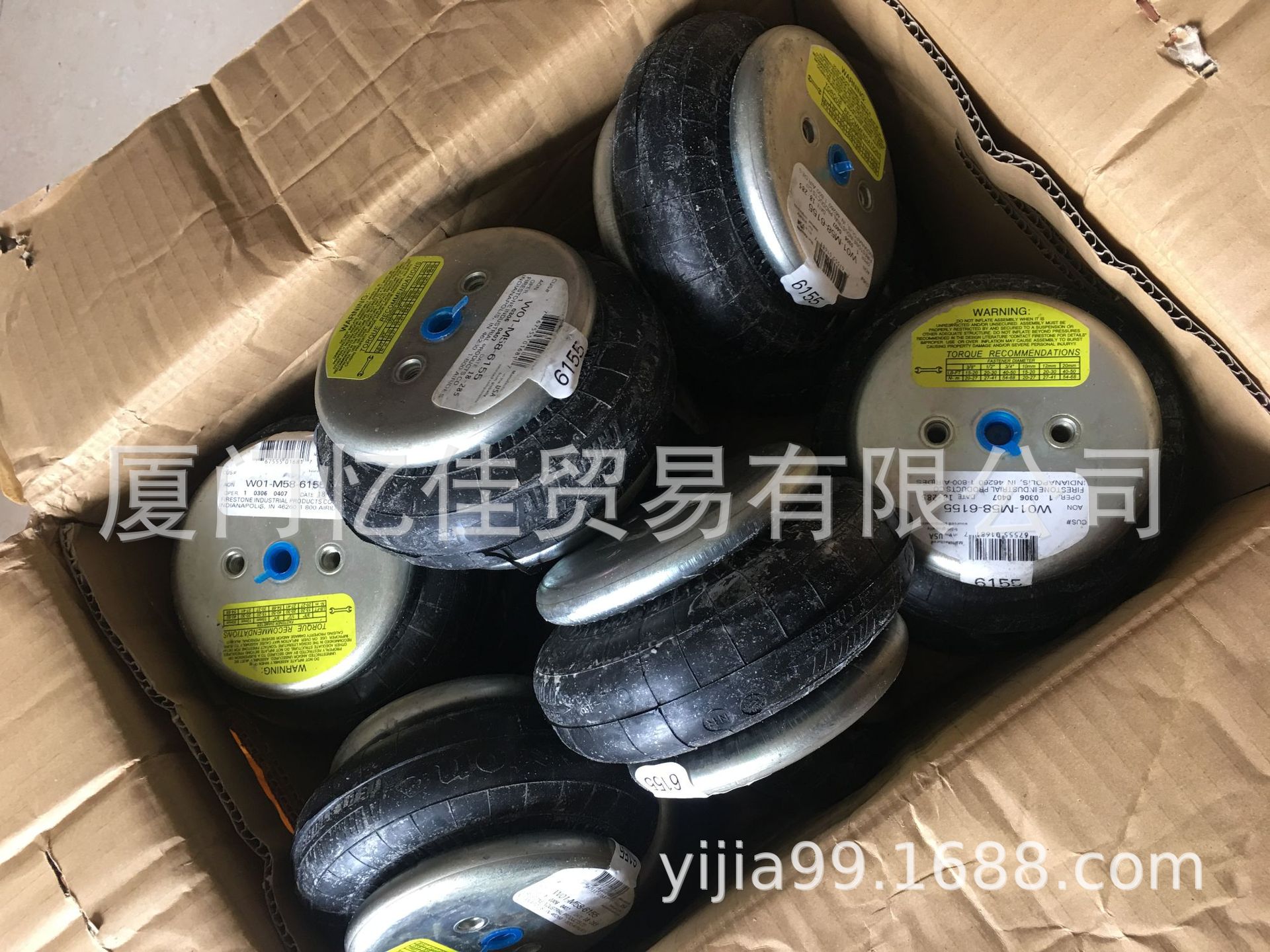 FIRESTONE双网压滤机 加载气胎 W01-M58-6103 美国原装正品凡士通