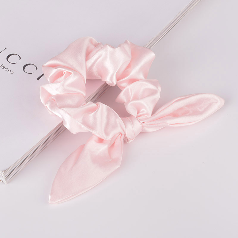 Satin Cloth Fashion Rabbit Ears Hair Scrunchies display picture 5