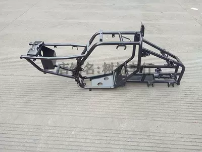 Daniel four-wheel off-road ATV modified parts main frame motorcycle frame can be equipped with axle drive rear axle (Motorcycle Control System Parts)
