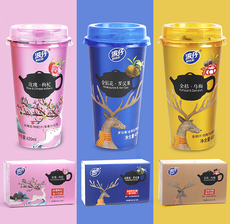 波仔花果茶420*6玫瑰枸杞/金桔乌梅/金银花罗汉果|不添加防腐剂|ms