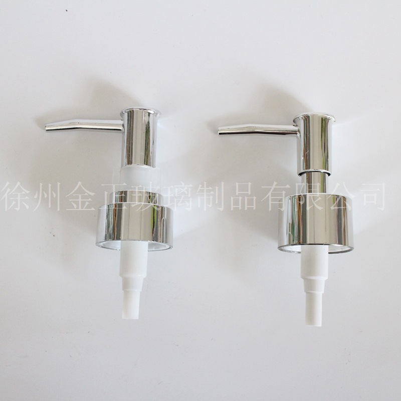 现货 电镀塑料泵头 洗手液泵头瓶盖 卫浴用品 多款选择