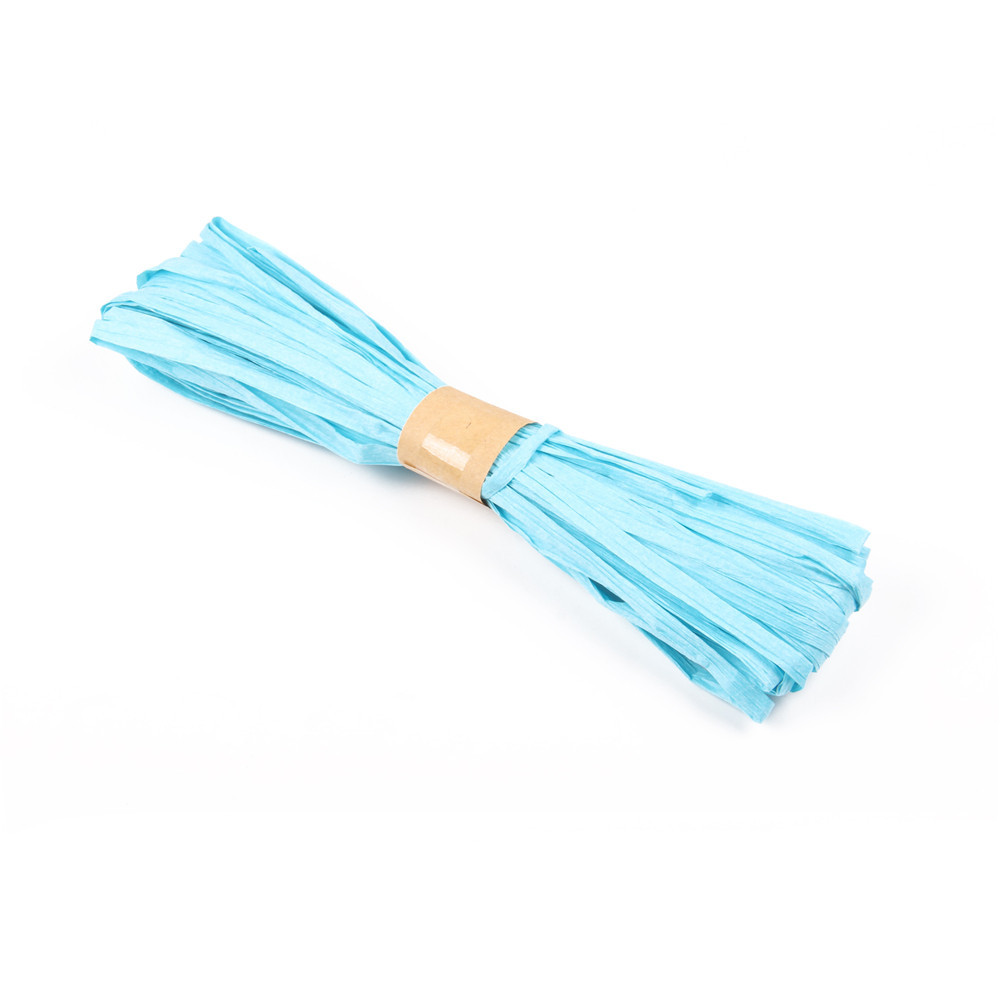 Directo de fábrica de bricolaje hecho a mano de la artesanía de la cuerda de papel de la cuerda tejida multicolor de color de la