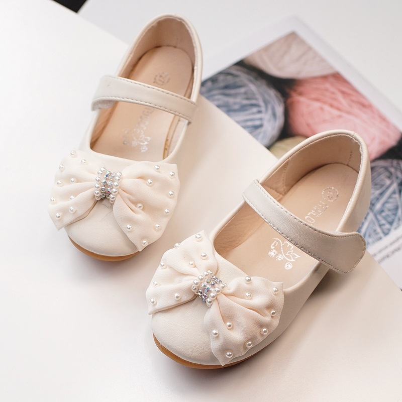 Bow princess shoes new girl show dress s...