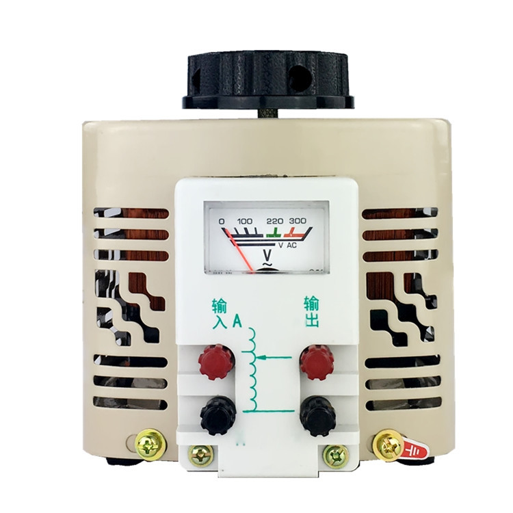 学校科学实验5KW单相调压器TDGC2J-5kva接触式自耦调压器5000VA