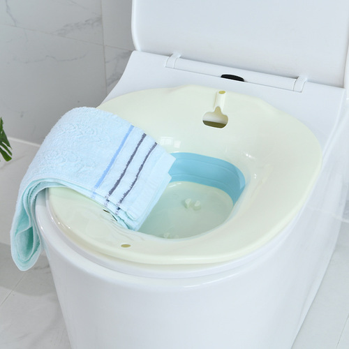 Sit-in tub without squatting toilet, sit-in basin for elderly, postpartum women, pregnant women, bath tub, wash buttocks basin, male care basin, female postpartum basin