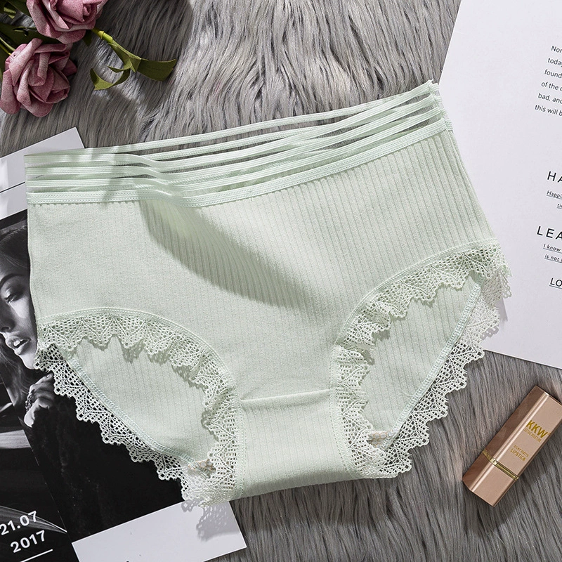 Cotton pants, дышащие брюки, удобное нижнее бельё для коррекции формы бёдер, 2020, средняя посадка