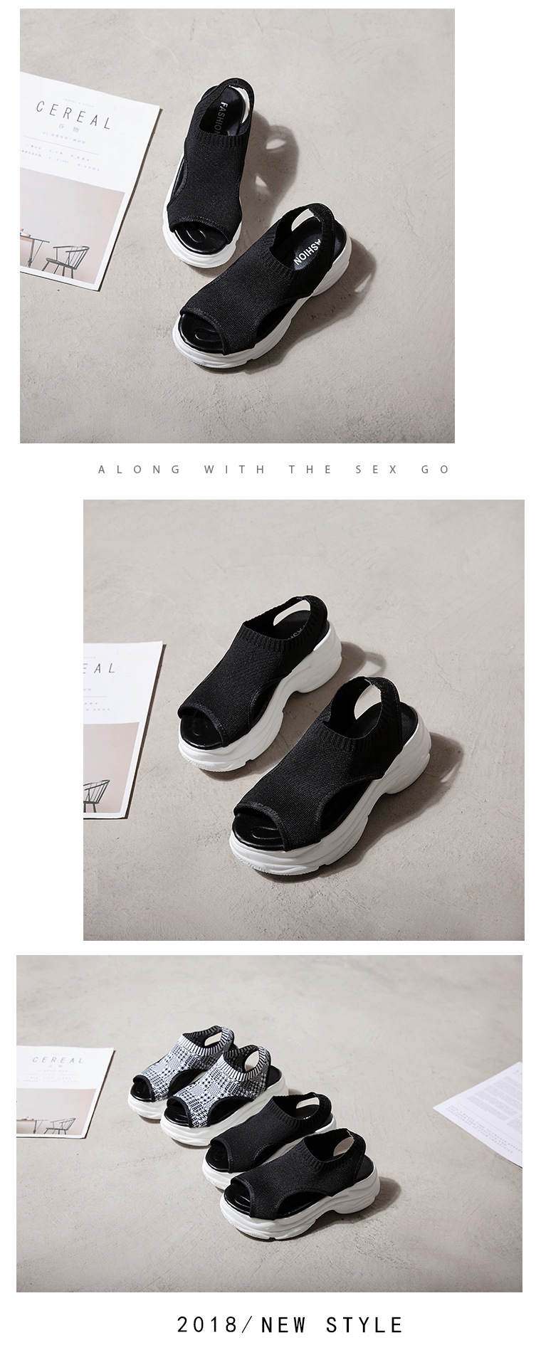 Chaussures été pour femme en Caoutchouc - Ref 3345761 Image 18