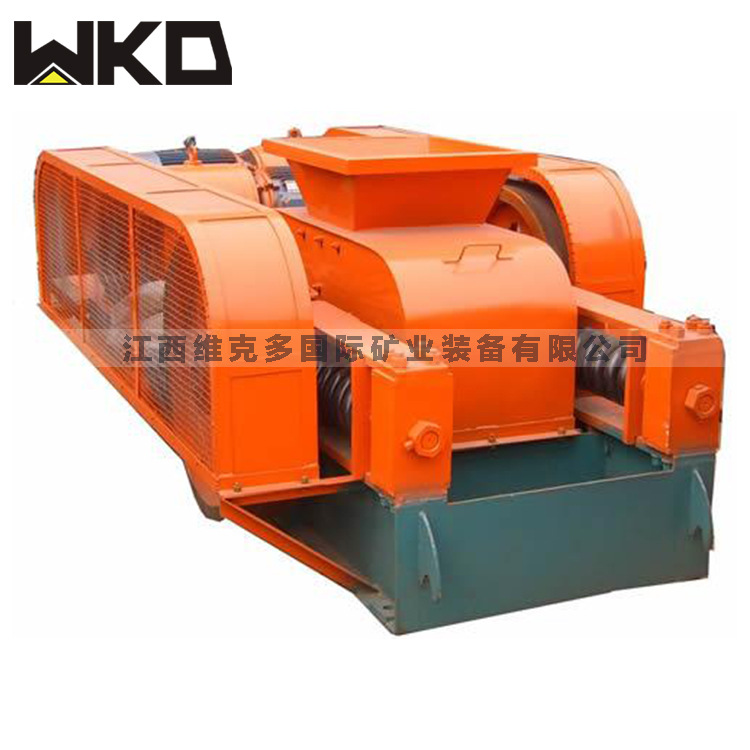 双辊破碎机610 细碎小型碎石机 石料制沙粉碎设备