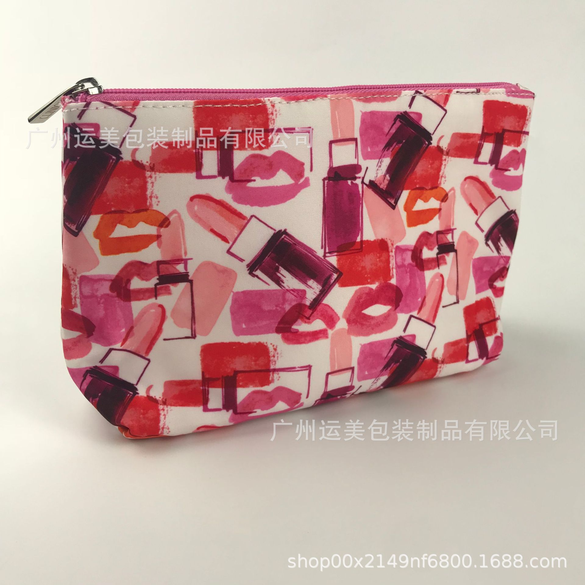 唇膏化妆包帆布高档收纳包出行旅游收纳包克logo广州工厂