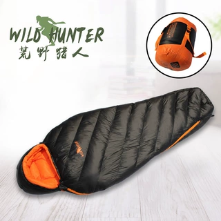 厂家定制木乃伊式鹅绒保暖加厚睡袋加大加宽黑色妈咪羽绒睡袋
