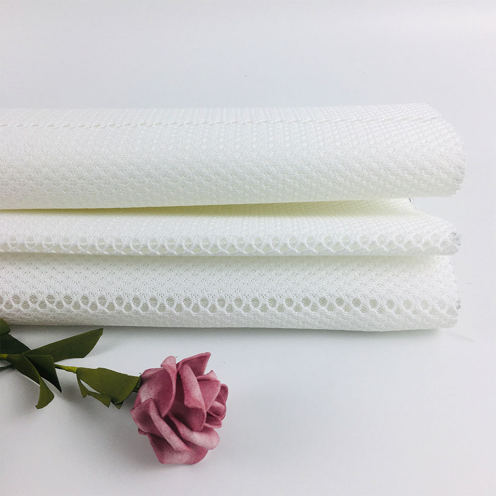 3D经编间隔织物围边布 三明治网眼布围边布