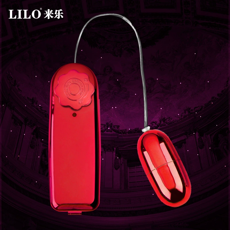 Color electroplated metallic single vibrating egg for women, sexy waterproof, vibrating clitoral orgasm masturbation device for men with generation