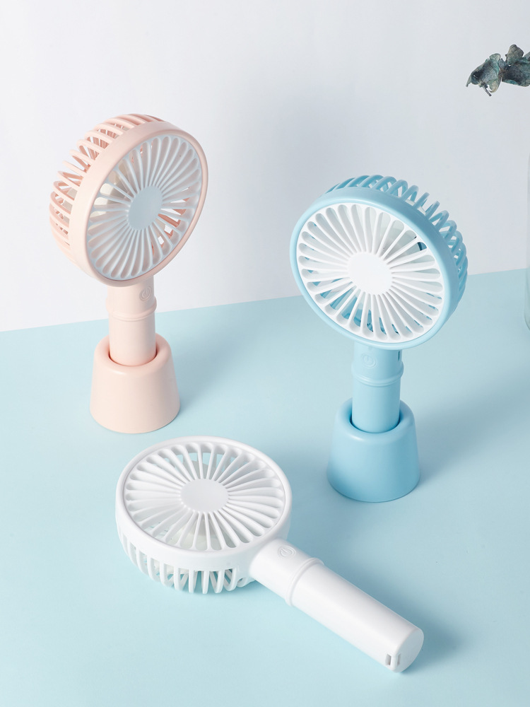 长虹小风扇usb可充电便携迷你小电扇学生宿舍静音桌面手持电风扇