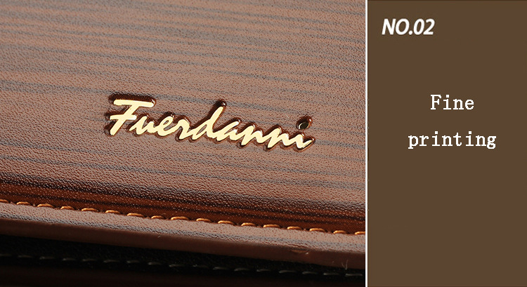 105g Weight Polyester Lining Material Open Closure Type Business, Travel Occasion Pu Leather Material Solid Color Pattern All Seasons Season Men'S Gender Basic Style Square Shape Blue Color New Men's Wallet Korean-style Short Wallet Glossy Wallet Fashion Loose-leaf Soft Leather Beauty Wallet Factory Wholesale 6